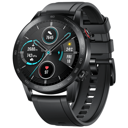 HONOR MagicWatch 2<sup style="display: inline-block; font-size: 50%; line-height: 1.2em; padding: 0 0.2em; border: solid 1px; border-radius: 3px; top: -0.4em; margin-left:2px;">46mm</sup>