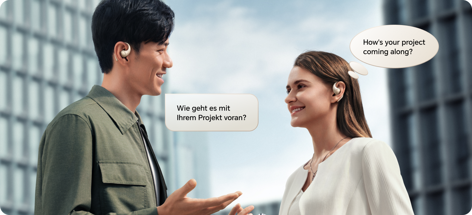 HONOR Earbuds Open - AI Live Translation 2