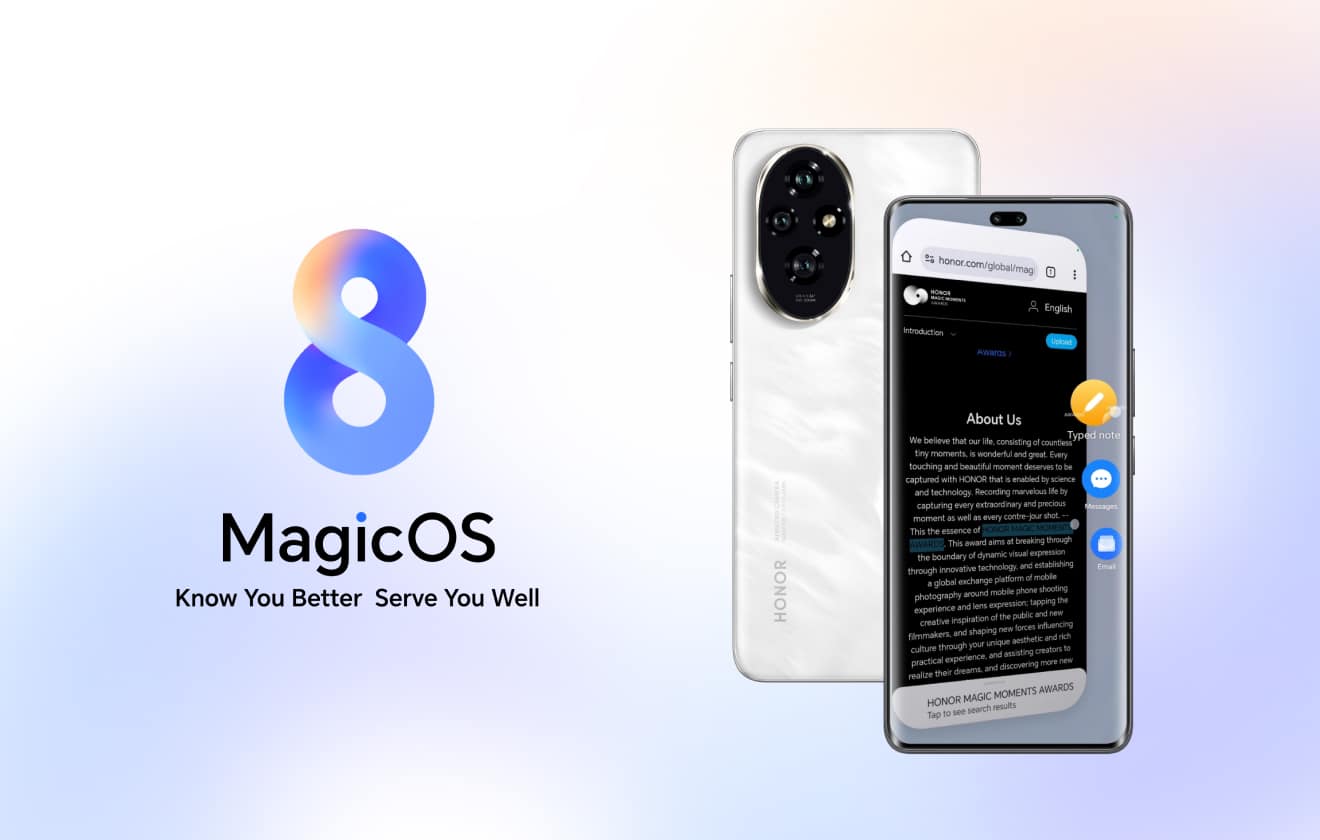 AI phones Configured with Magic 8.0 System