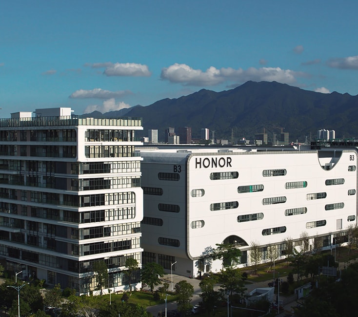 A HONOR revela o novo parque industrial de fabricação inteligente