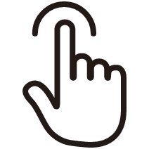 Prueba de durabilidad de la pantalla táctil 800,000 veces.