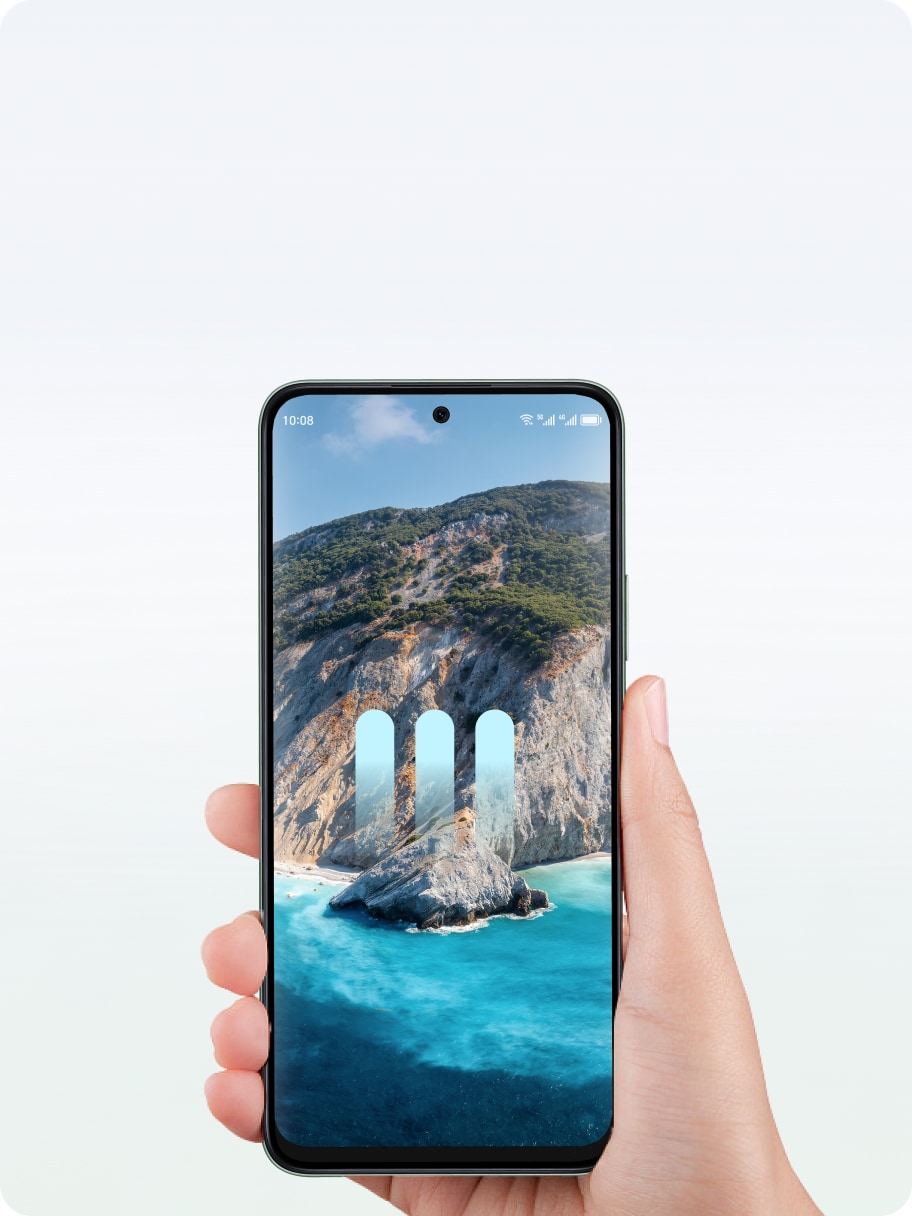 Desliza tres dedos hacia abajo, Marcadores de acceso rápido