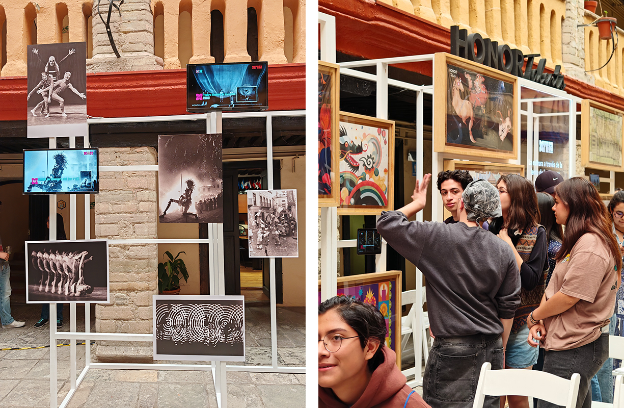 荣耀AI赋能文化艺术创新, 点亮墨西哥塞万提诺文化节