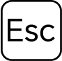 Esc 键
