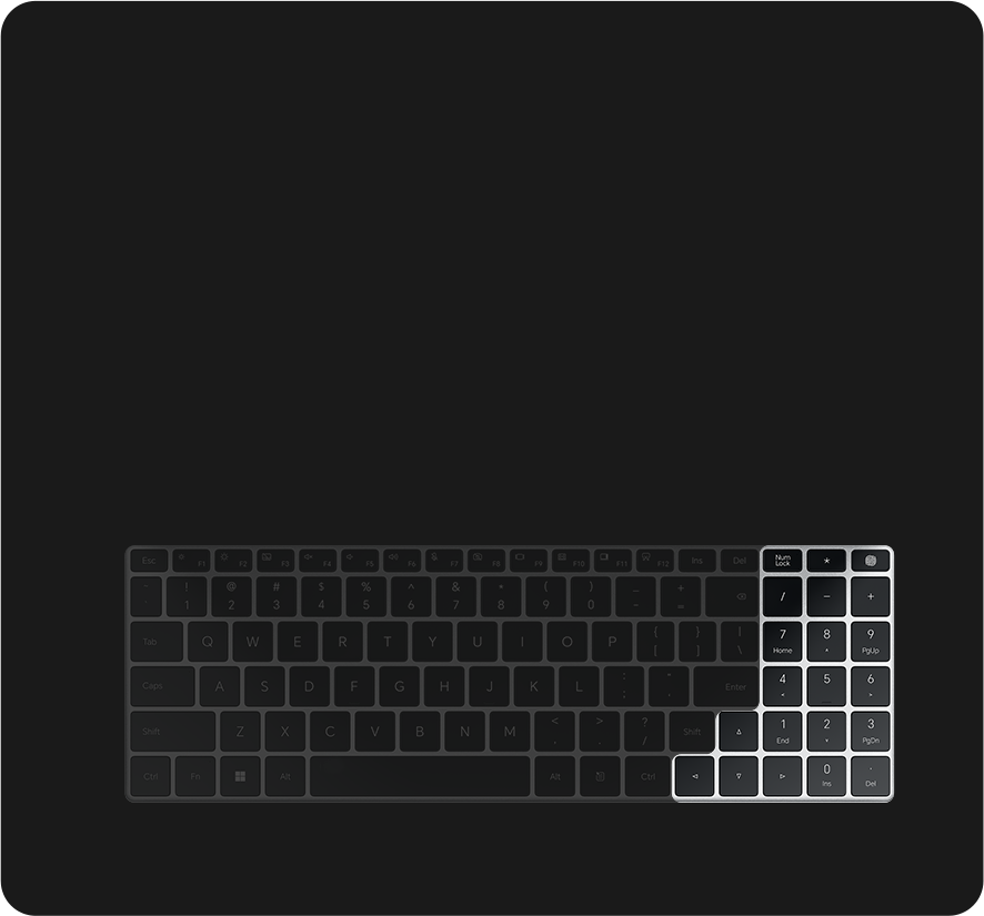 荣耀MagicBook X16 锐龙版 2024-独立数字小键盘