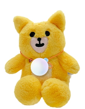 荣耀亲选 Haivivi HeartBear AI公仔 黄色