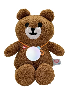 荣耀亲选 Haivivi HeartBear AI公仔 棕色