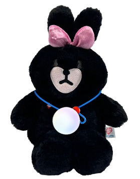 荣耀亲选 Haivivi HeartBear AI公仔 黑色