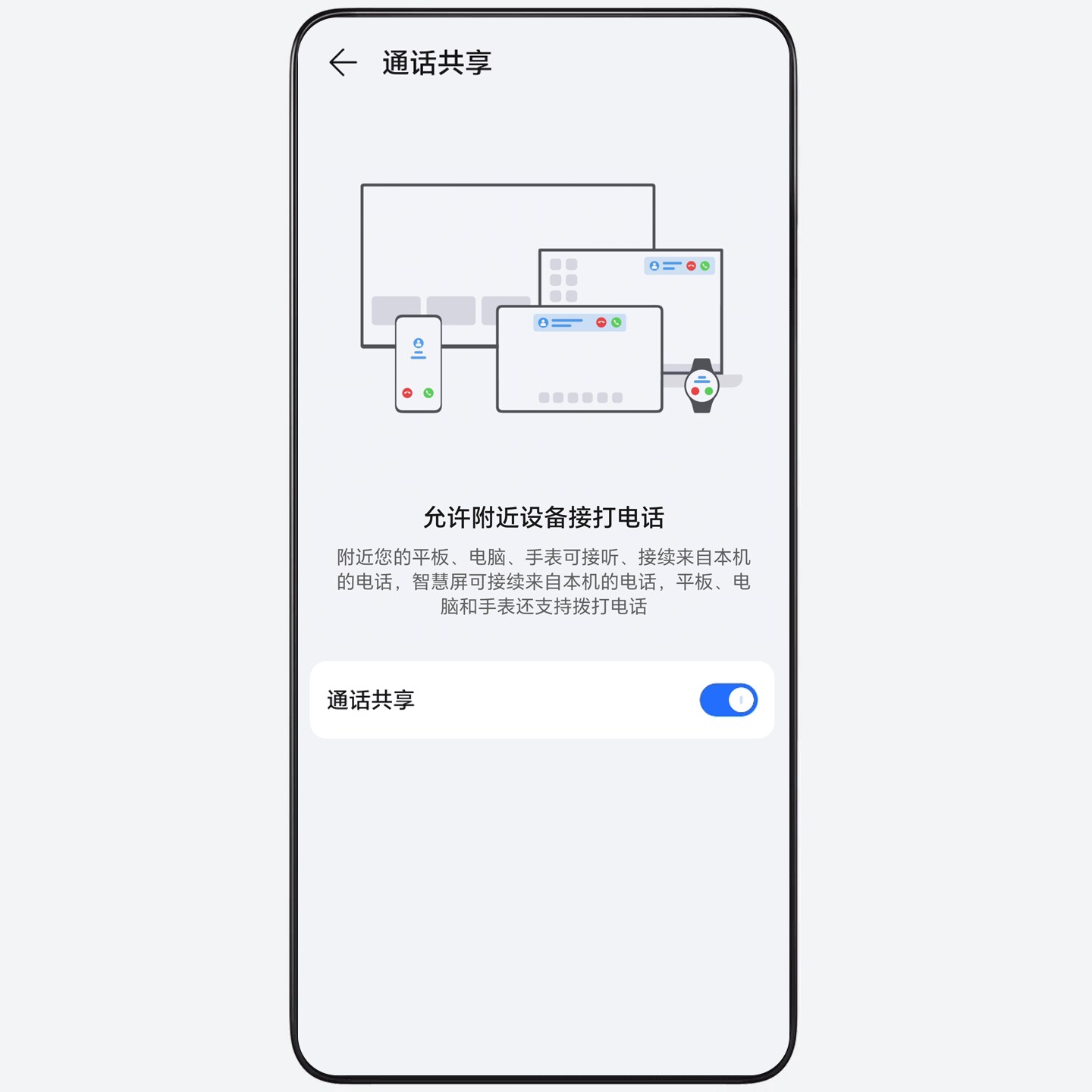 通话共享,多设备随心接打
