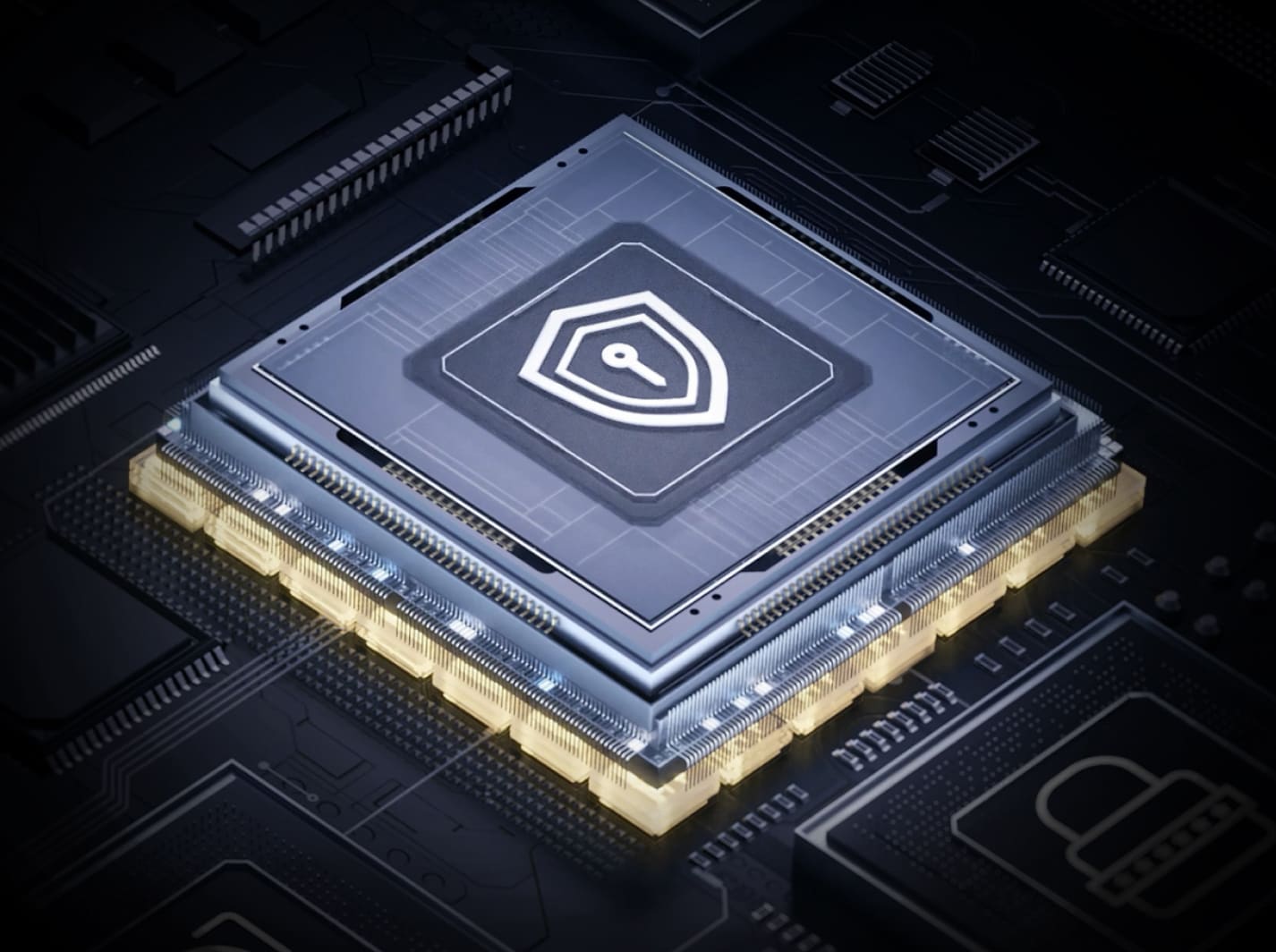 独立安全存储芯片，为安全护航