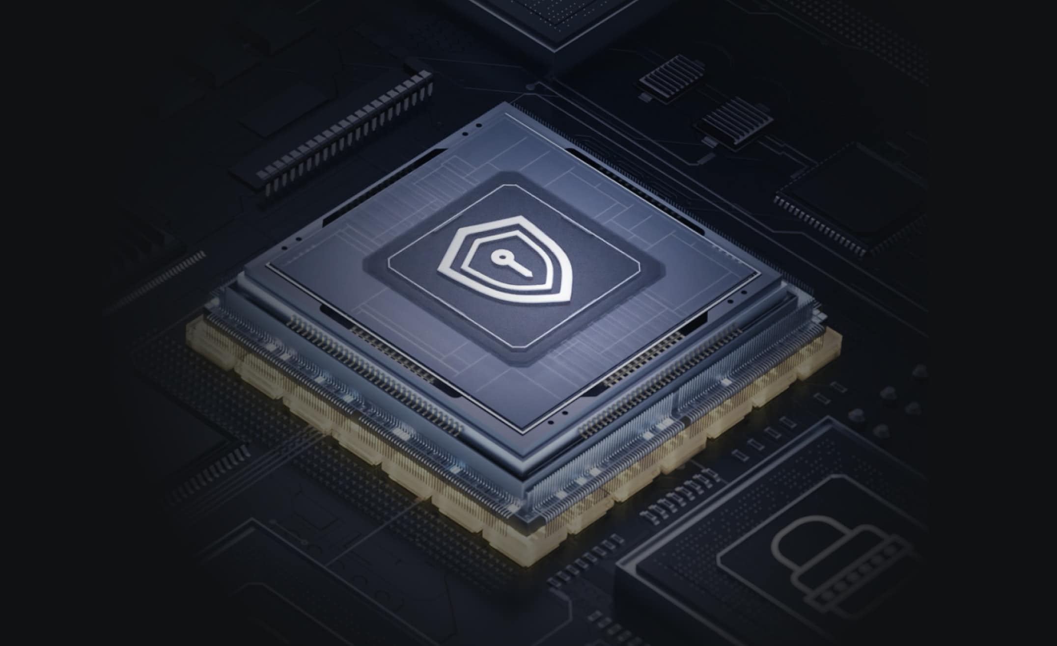 独立安全存储芯片，为安全护航