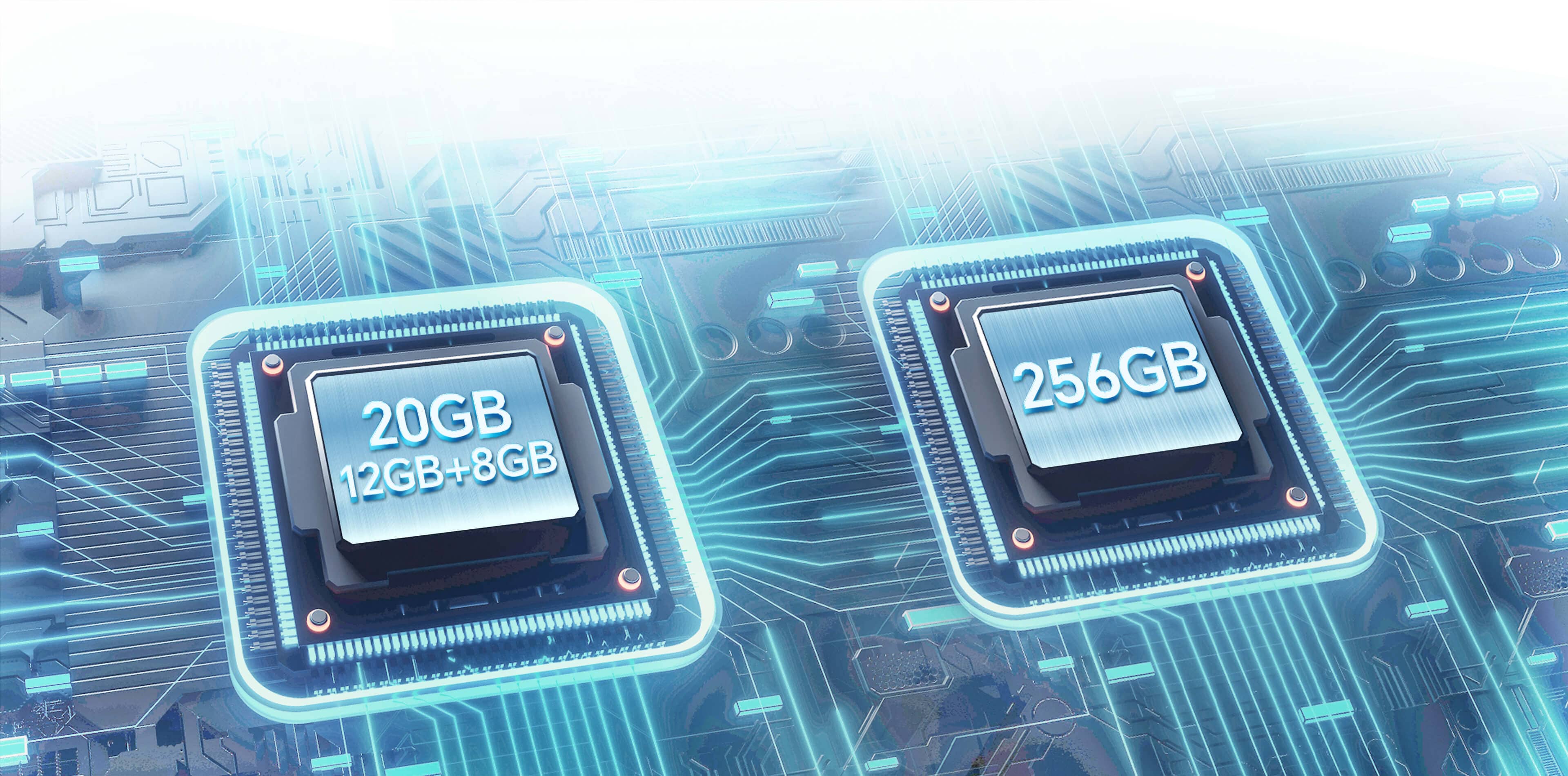 12GB+256GB超大空间