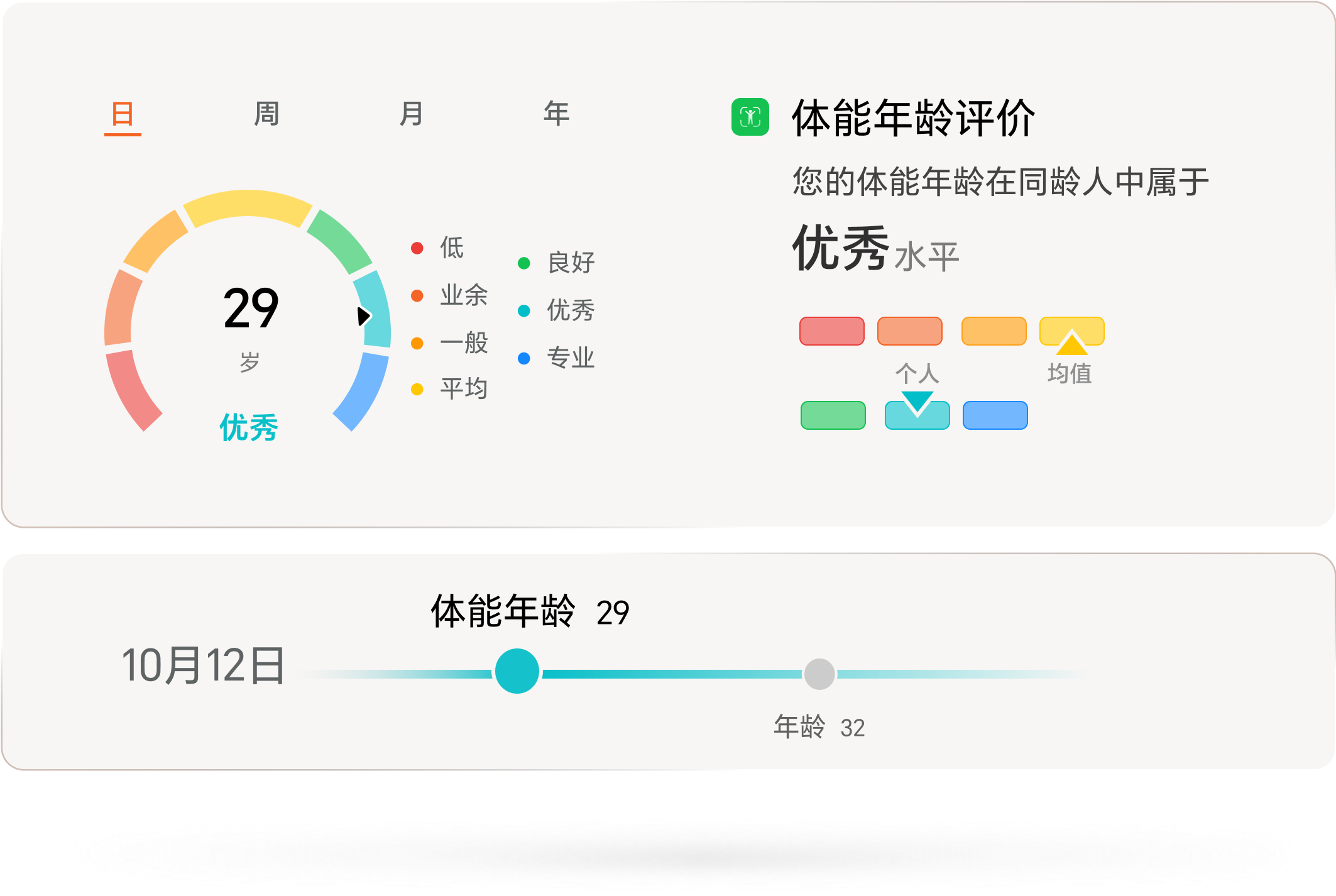 体能年龄