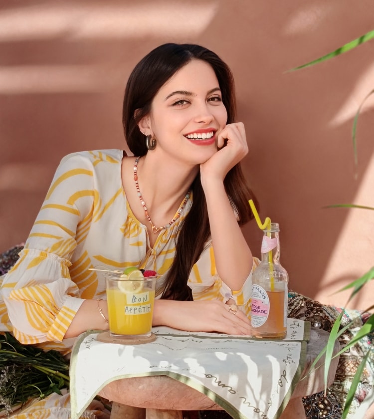 Retrato en primer plano, glamour como enfoque