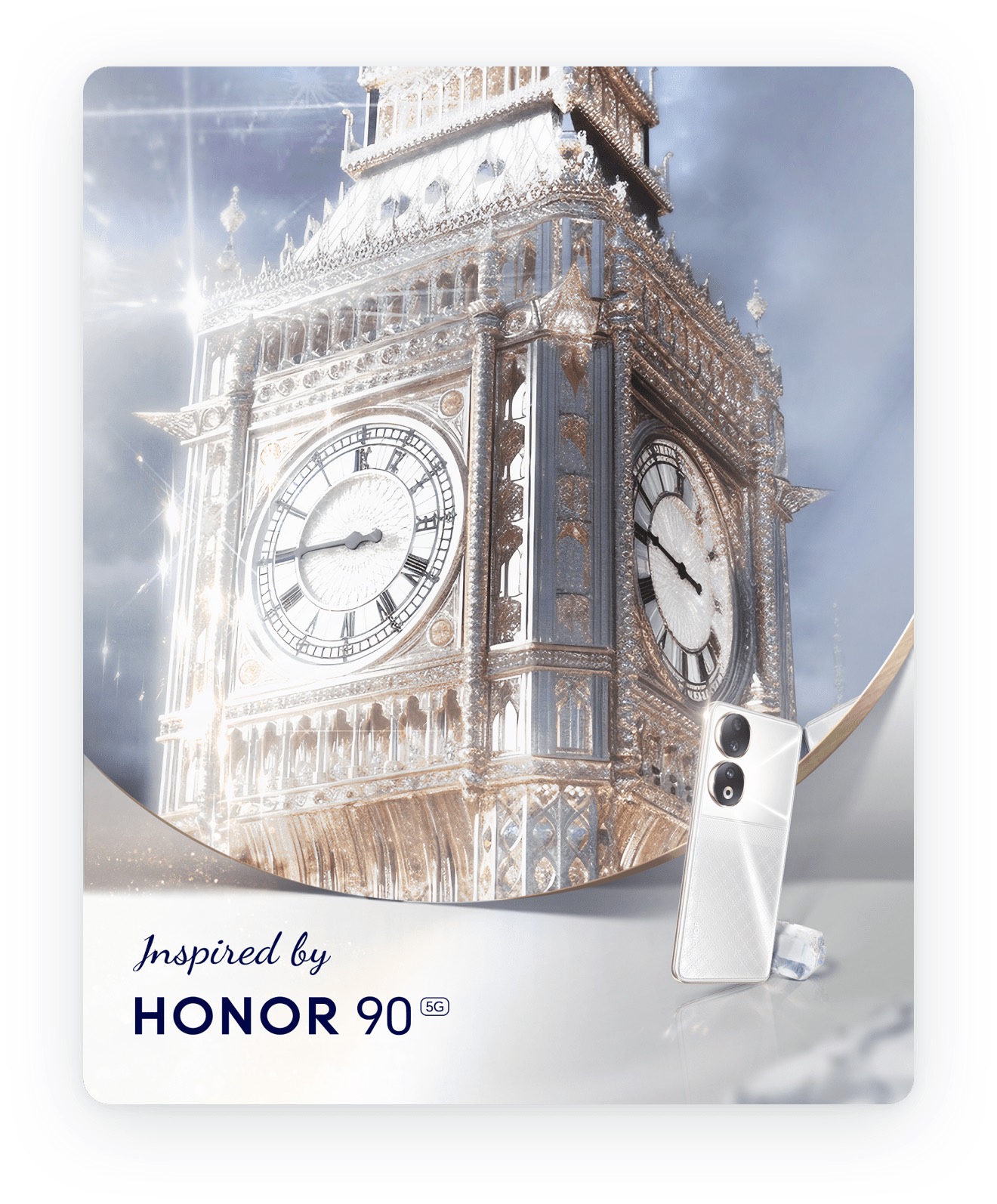 Umělecká díla AIGC inspirovaná HONOR 90-1
