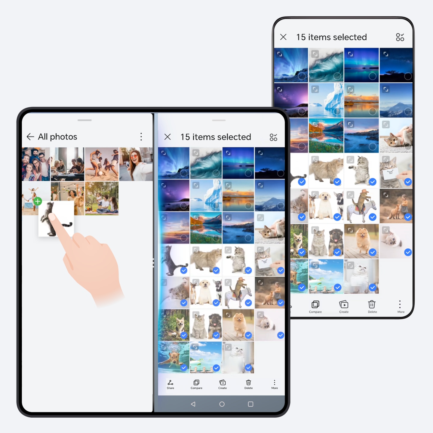 Screen Sharing: Master Dual Device Control with One Foldable Phone