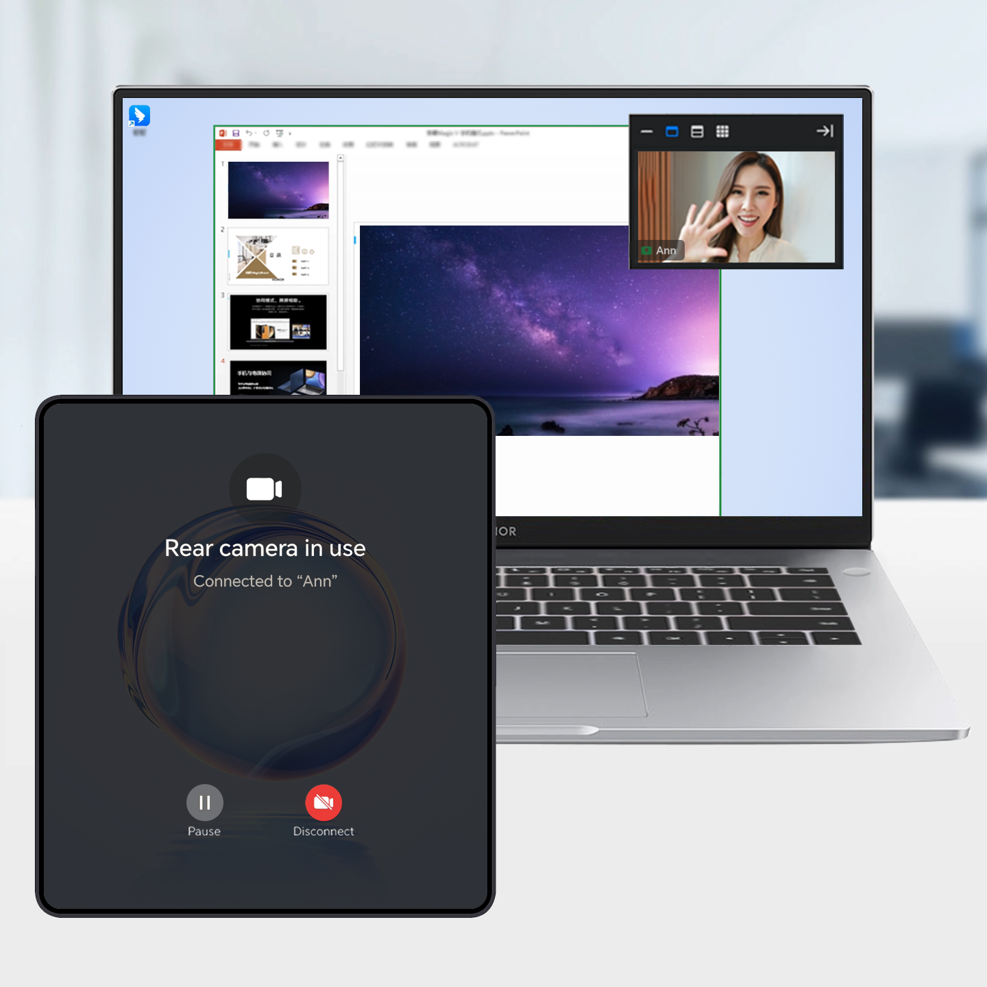 Connected Camera for Flexible and HD Views