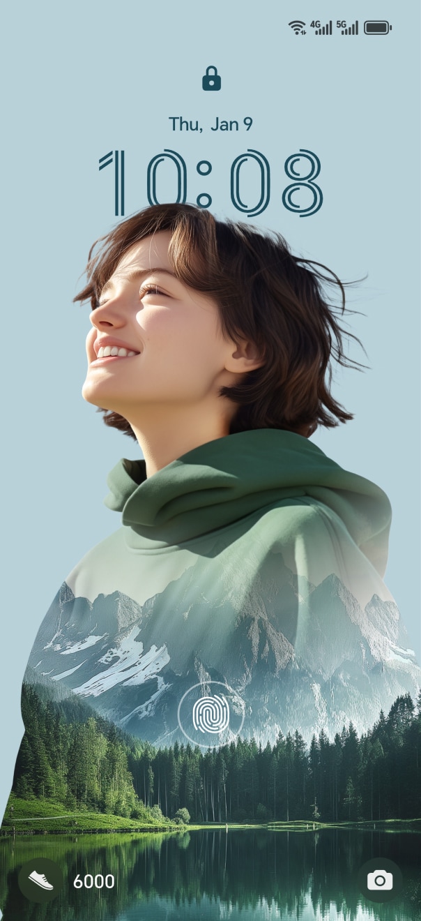 Эффектный внешний вид персонализированных экранов блокировки 4