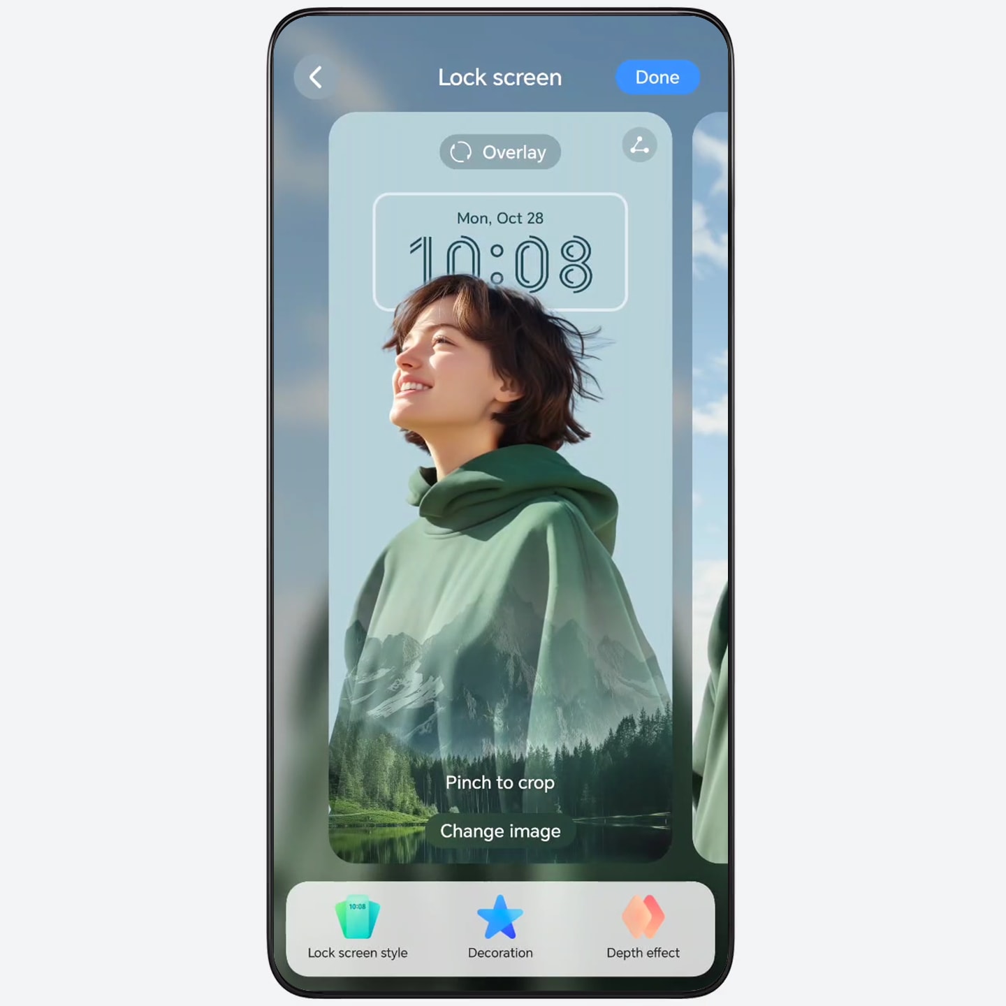 Magic lock screen: make your screen shine.