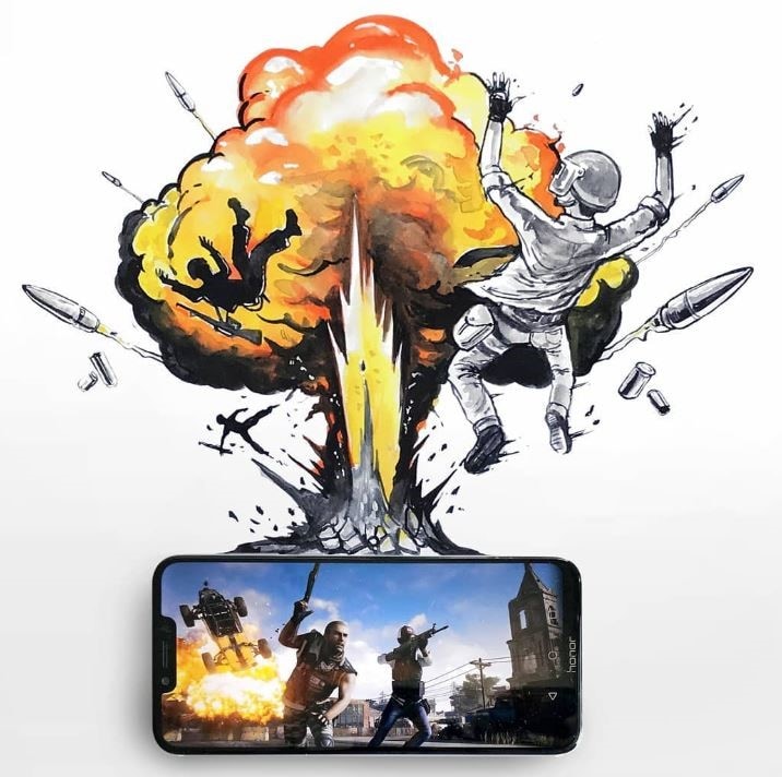 PUBG mobile – gaming phone HONOR Play