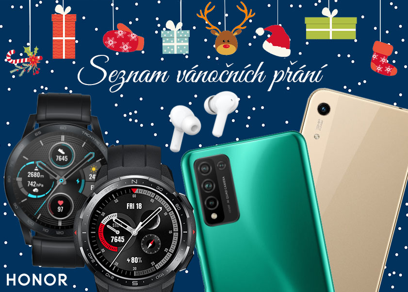 HONOR odstartoval obrovské předvánoční slevy a velký soutěžní Adventní kalendář o super výhry každý den!