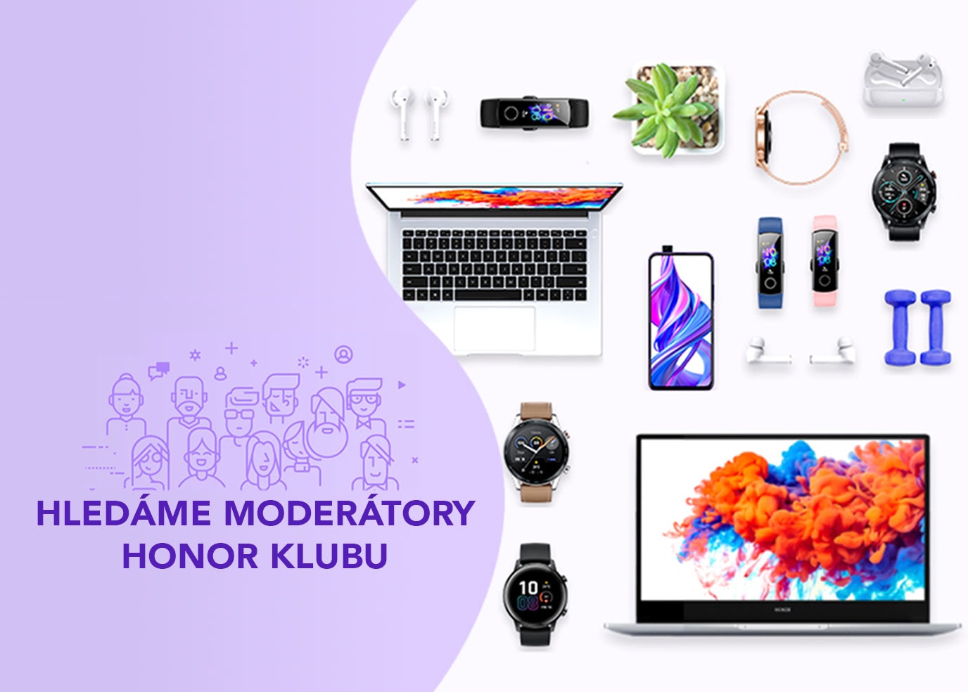 Hledá se moderátor HONOR klubu. Fanoušci HONORu si můžou navíc zasoutěžit o designový case na MagicBook 14