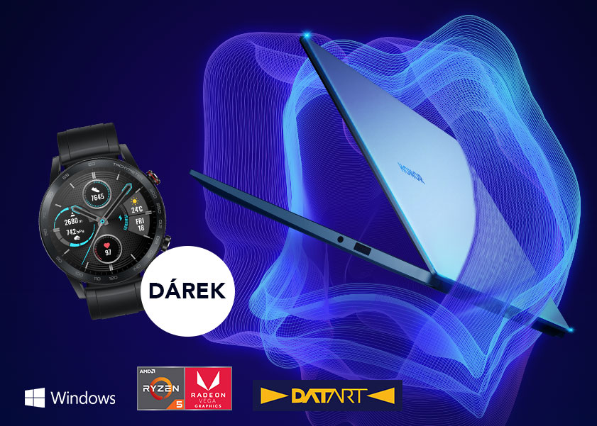 Notebook HONOR MagicBook a bezdrátová sluchátka HONOR Magic Earbuds právě startují v předprodejích