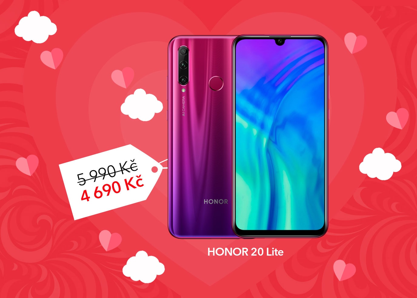 HONOR láká na super valentýnské slevy