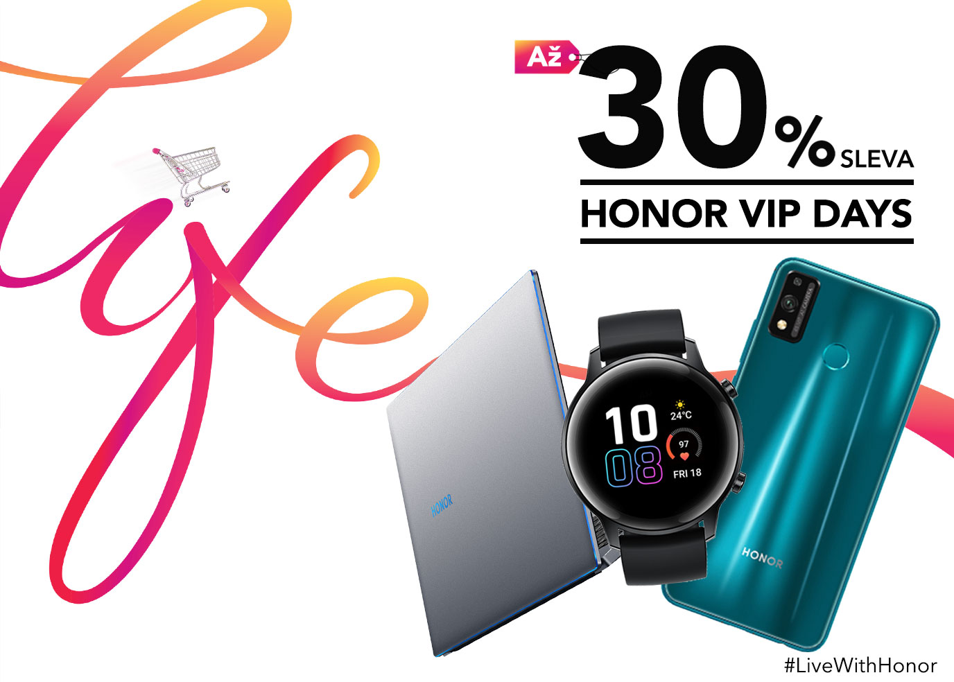 HONOR VIP Days právě startují. Ušetřete až 30 %.