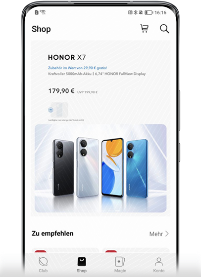 My HONOR app