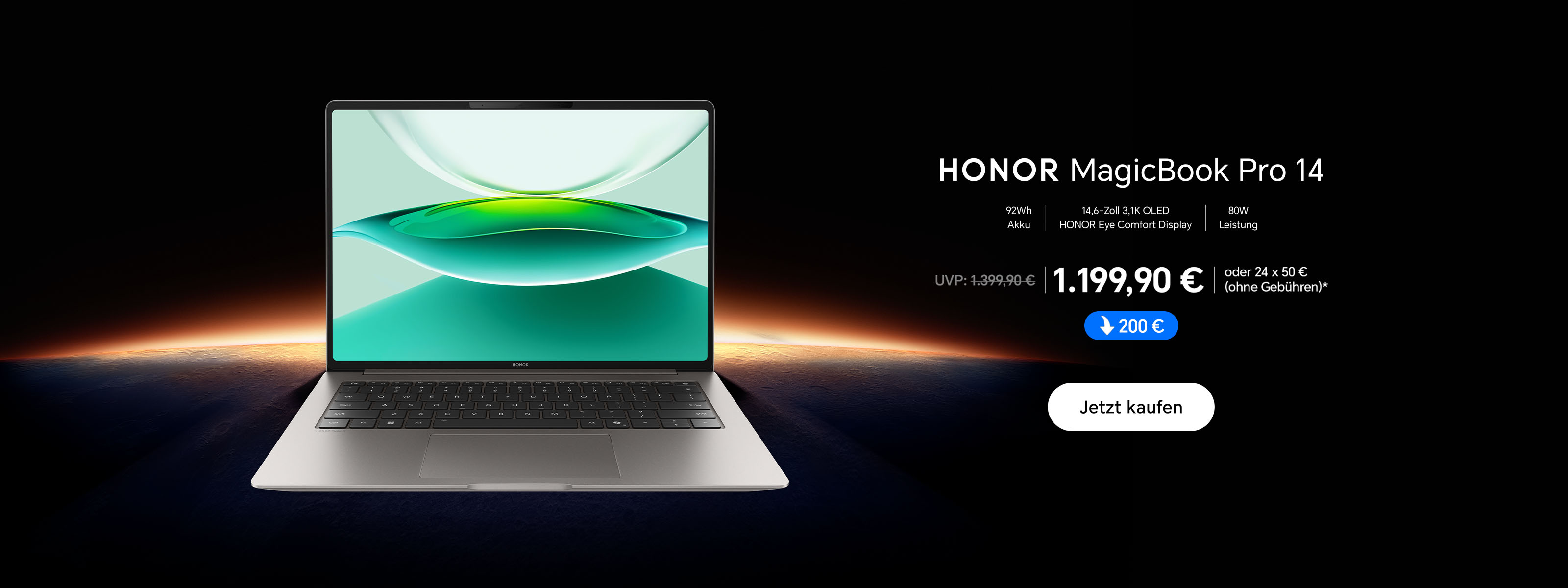 HONOR MagicBook Pro 14