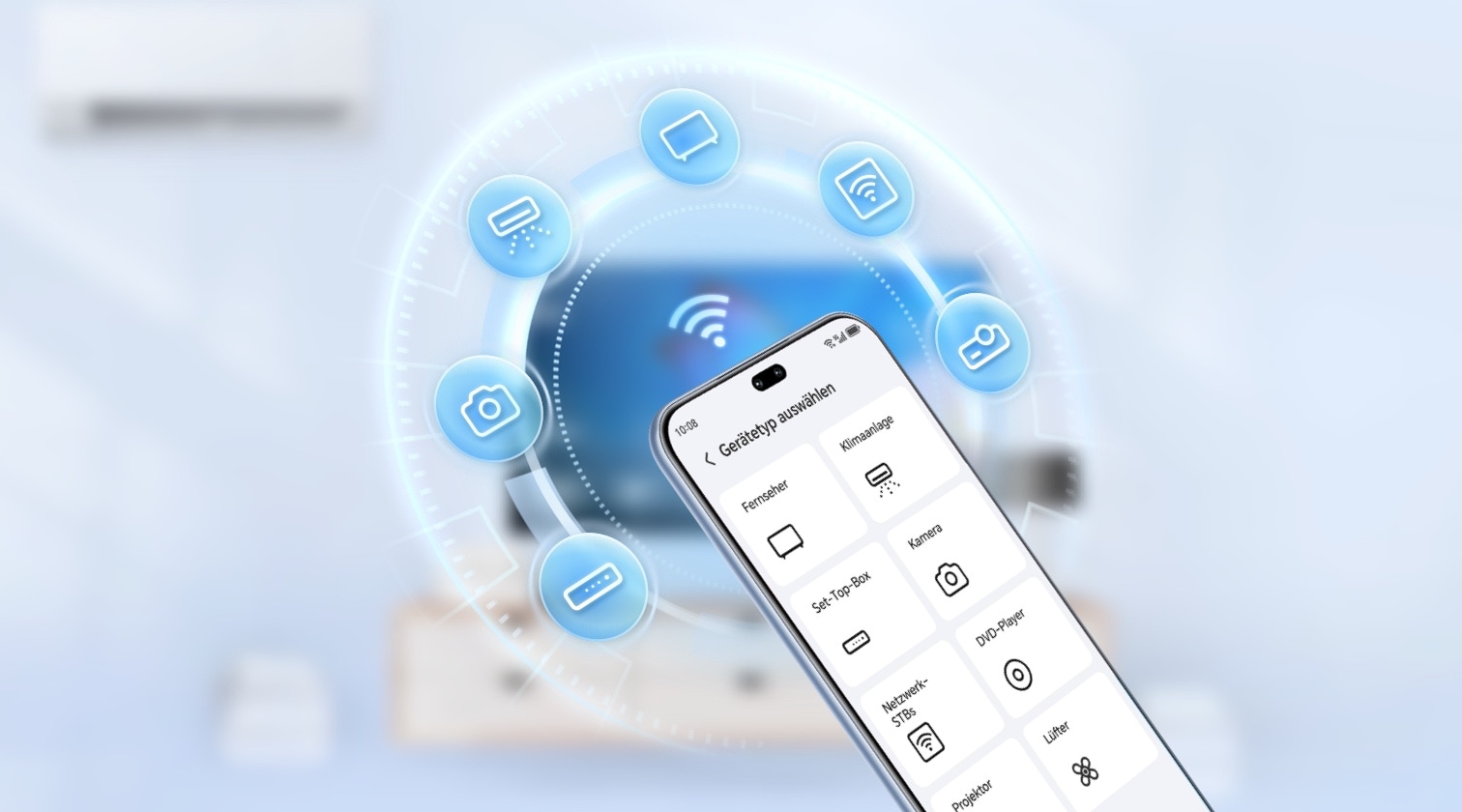 Verwandeln Sie Ihr Telefon in eine Fernbedienung und verwalten Sie alle Ihre Haushaltsgeräte mit einem einzigen Fingertipp