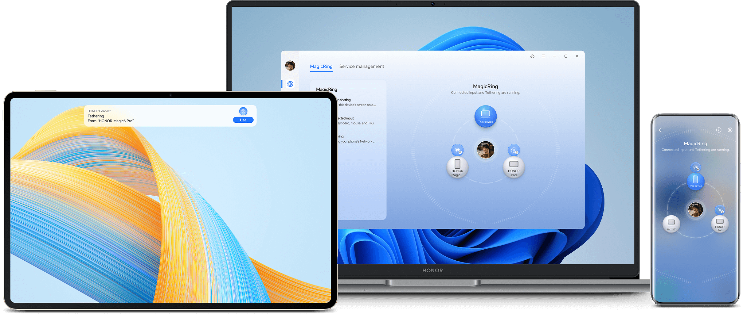 HONOR Connect и экосистемное взаимодействие устройств 1