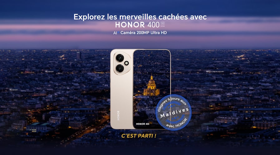 Explorez les merveilles cachées avec la série HONOR 400