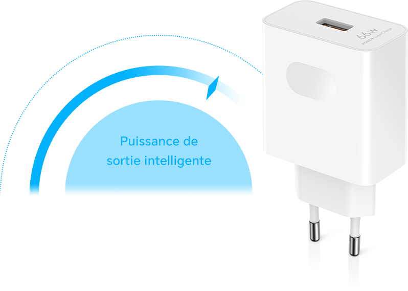 Adaptateur secteur HONOR SuperCharge (66 W max.)