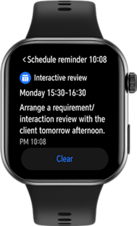 Notifications intelligentes