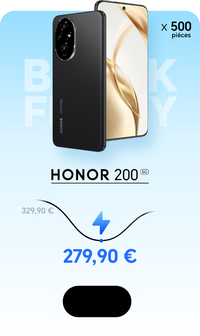 HONOR 200 seulement 279,90€