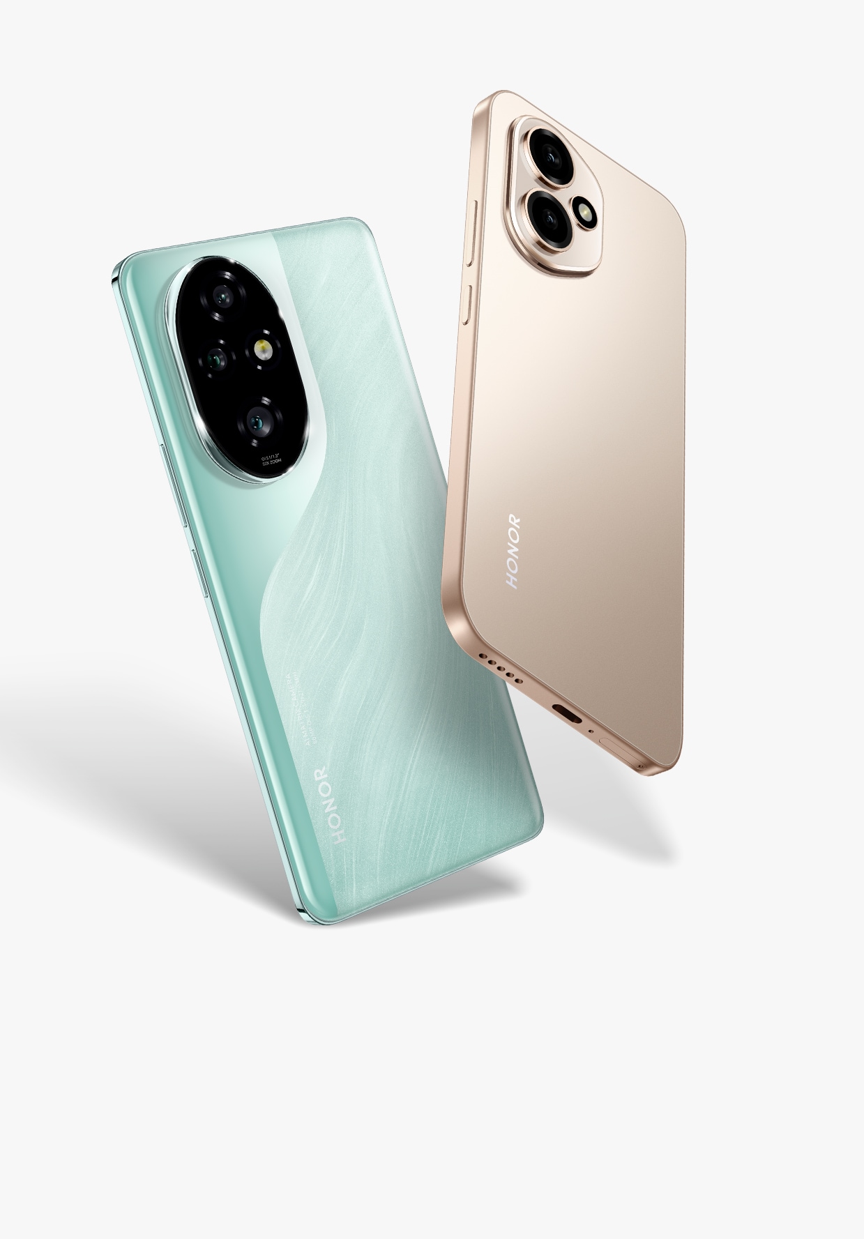 HONOR 400 Series
                        comparée à la HONOR 200 Series