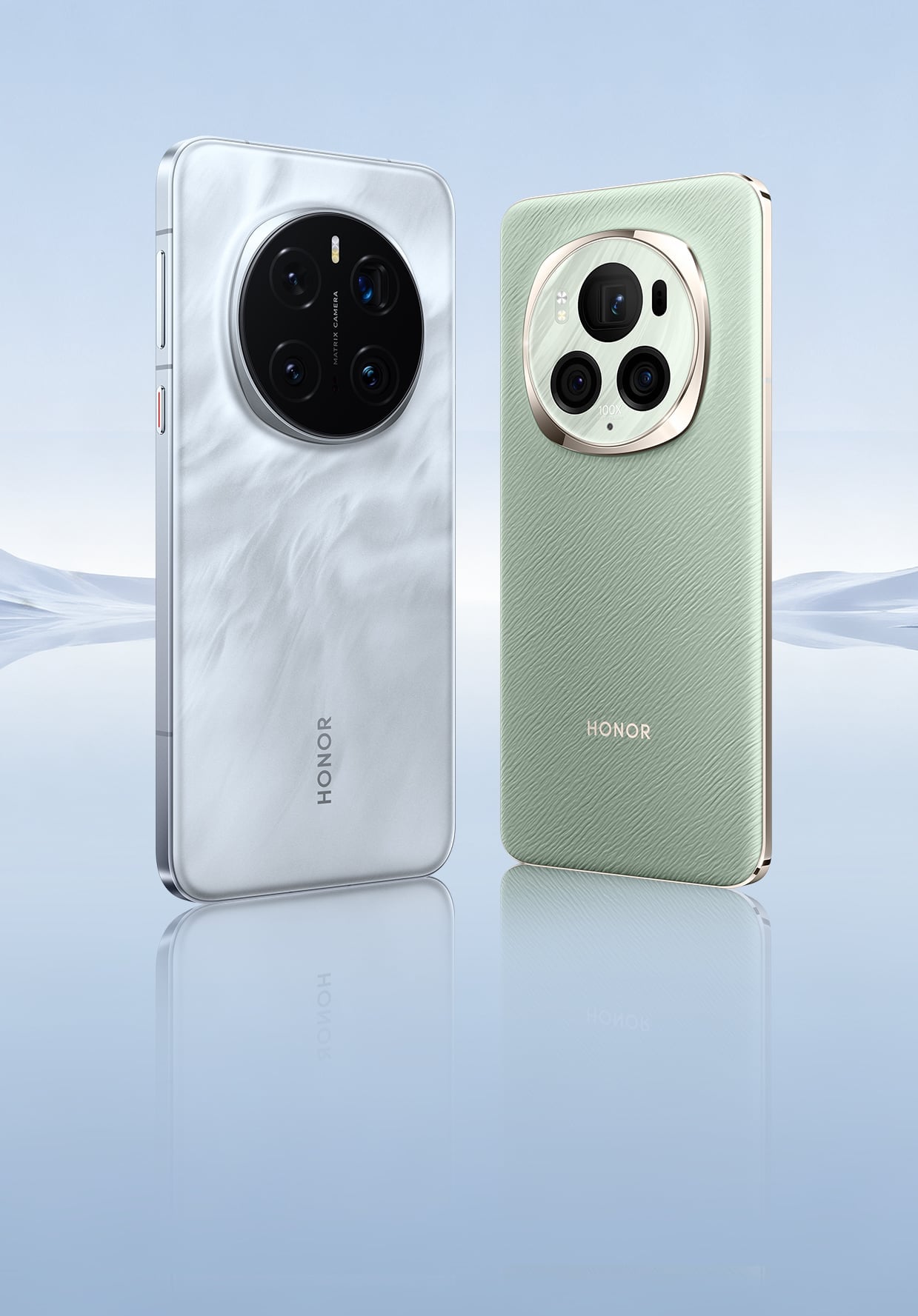 HONOR 400 Series
                        comparée à la HONOR 200 Series