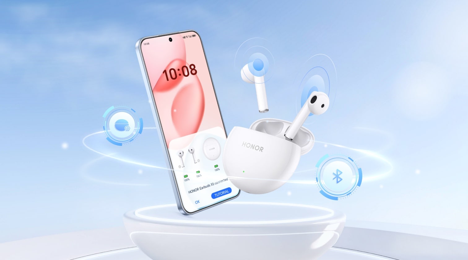 Appairage et réinitialisation aux paramètres d’usine des écouteurs Bluetooth HONOR (étui de charge sans bouton d’appairage)