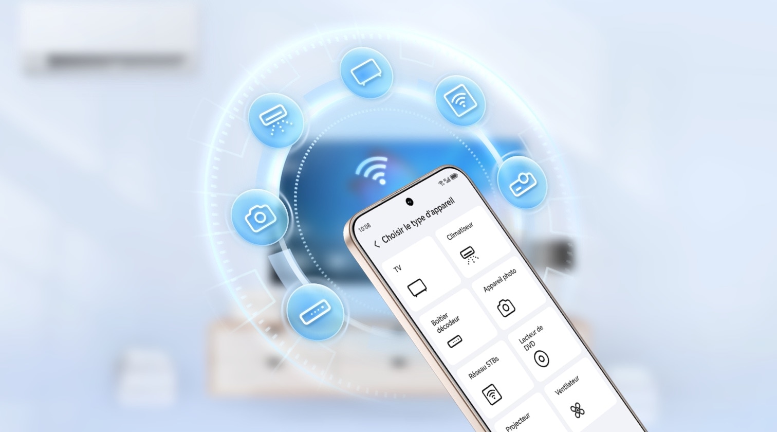 Transformez votre téléphone en télécommande et gérez tous vos appareils ménagers d'un simple clic