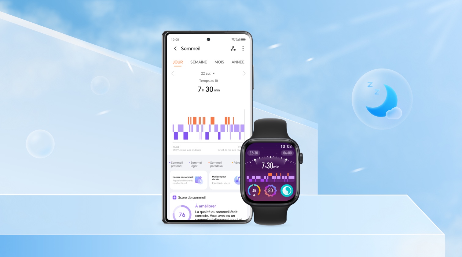 Comment utiliser les objets connectés HONOR pour surveiller le sommeil ?