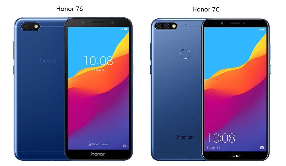 compare honor mobile phones – HONOR 7S vs HONOR 7C