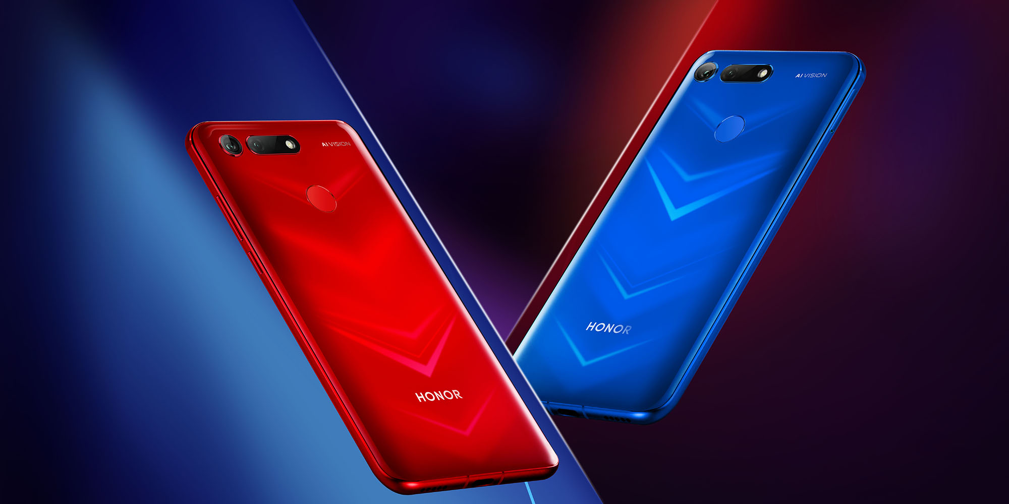 HONOR View20 Pantom Red & Phantom Blue