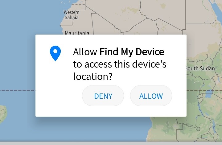 find my device location