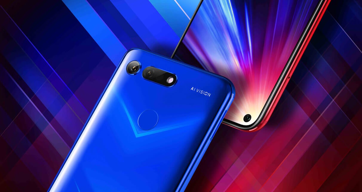 HONOR View20 which supports the free photo editor