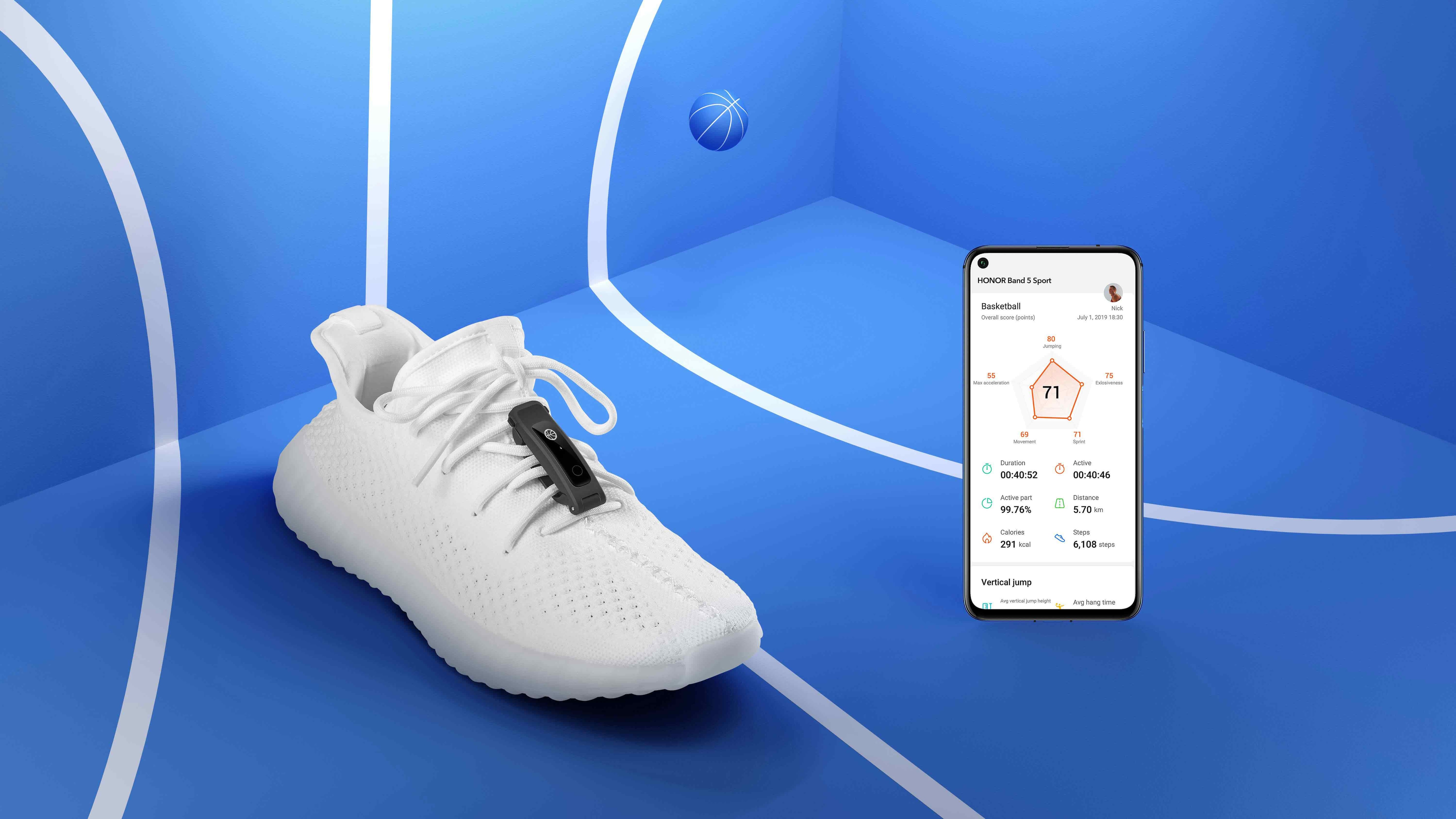 A Smart Basketball Band that Tracks Your On-Court Play