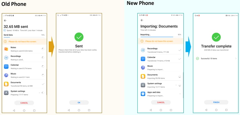 [AppGallery] Transfer apps and data within minutes via Phone Clone!