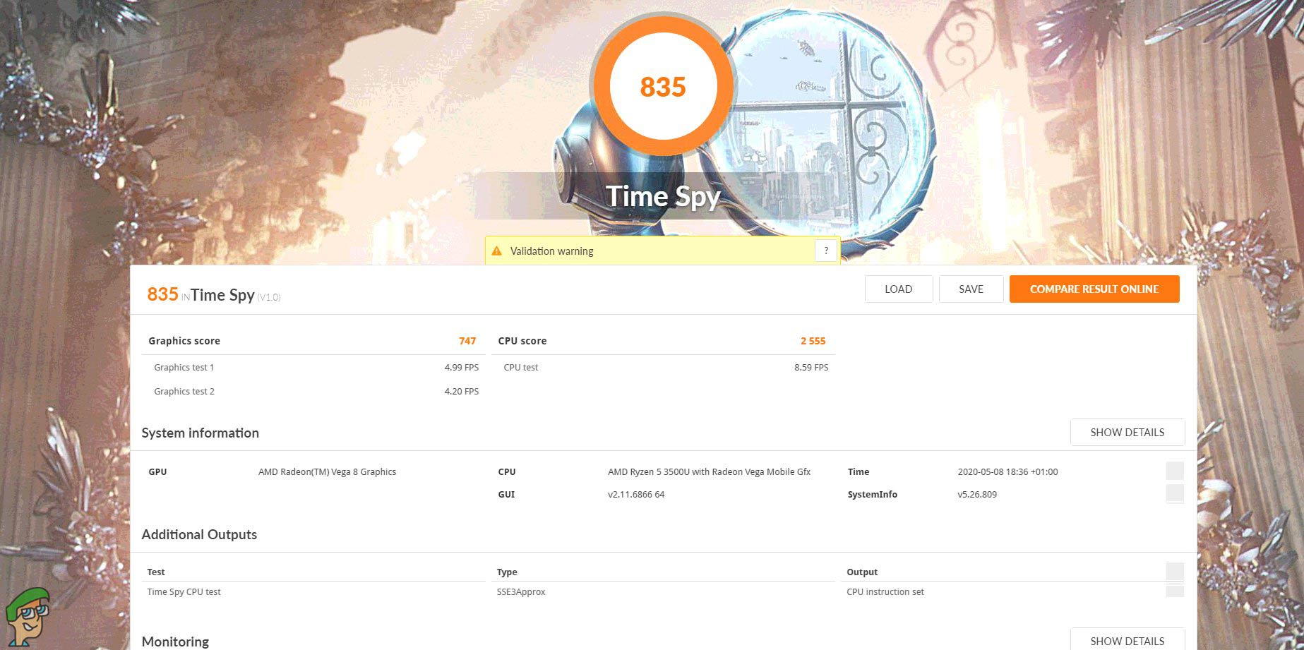 3DMark Time Spy Benchmark