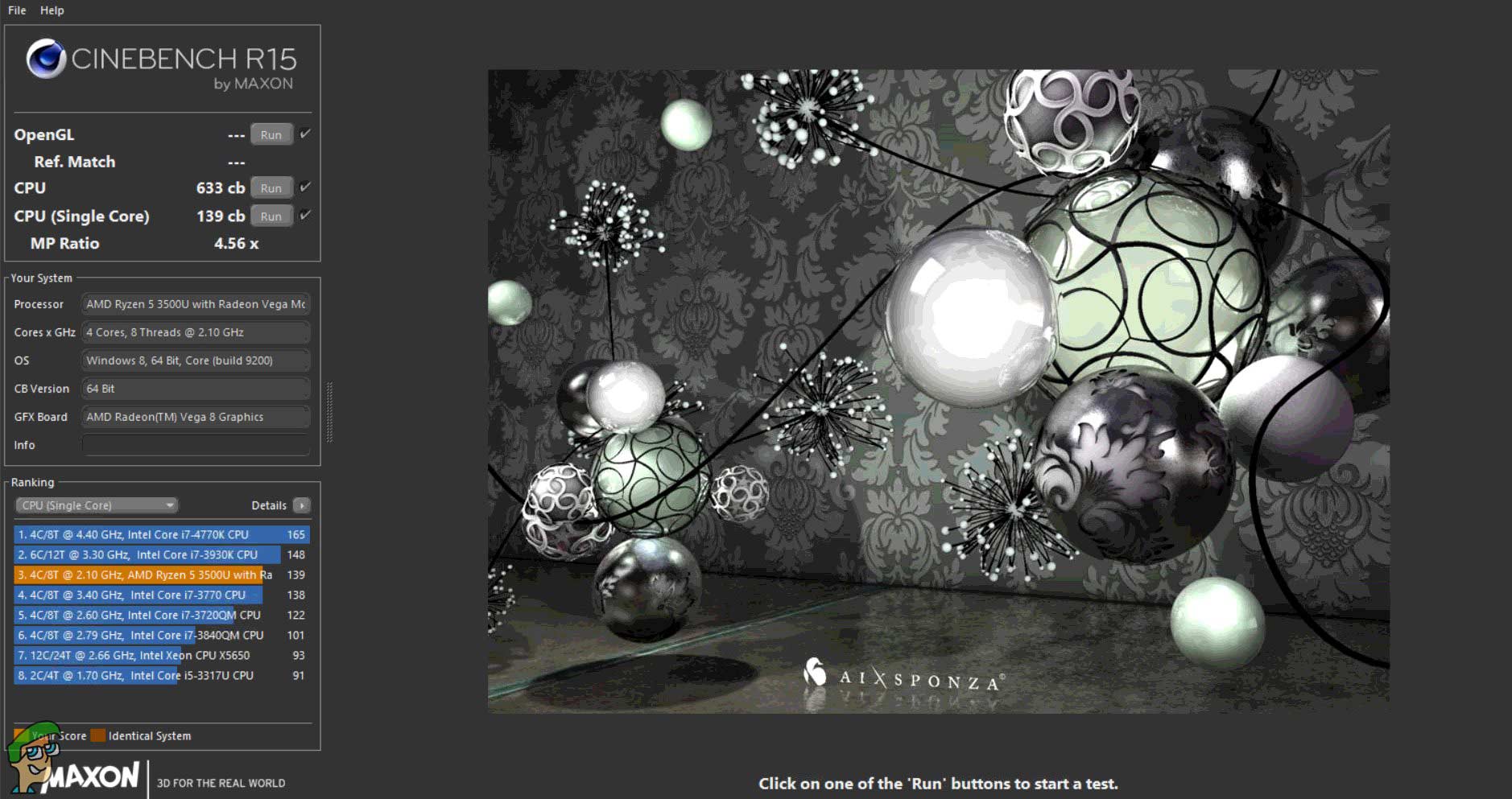 Cinebench R15 Benchmark